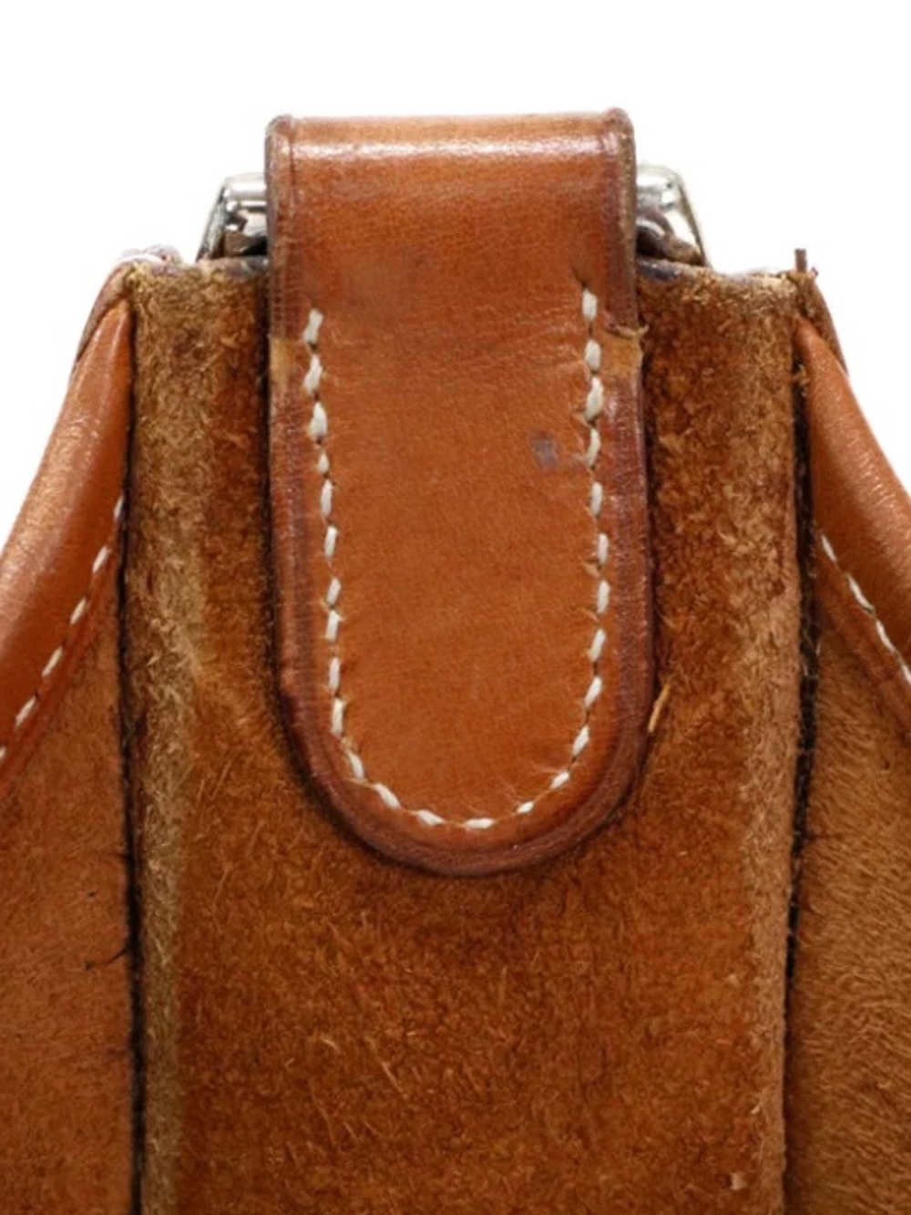Authentic HERMES EVELYNE PM brown box leather crossbody - Picture 11 of 13